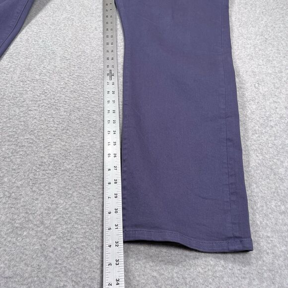 Todd Snyder Jeans Mens 40x32 (41x32) Purple Stretch 5 Pocket Pant Denim Straight - Picture 6 of 16